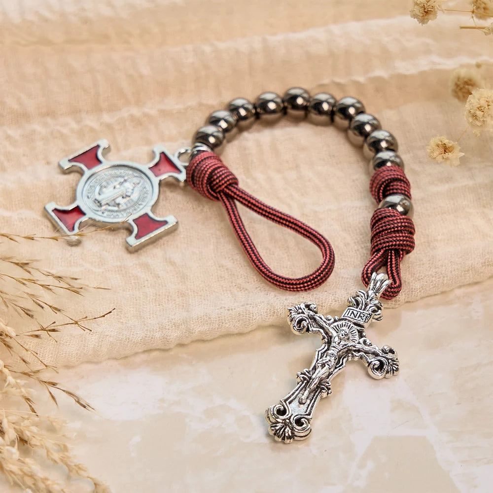 Rosario de Paracord San Benito