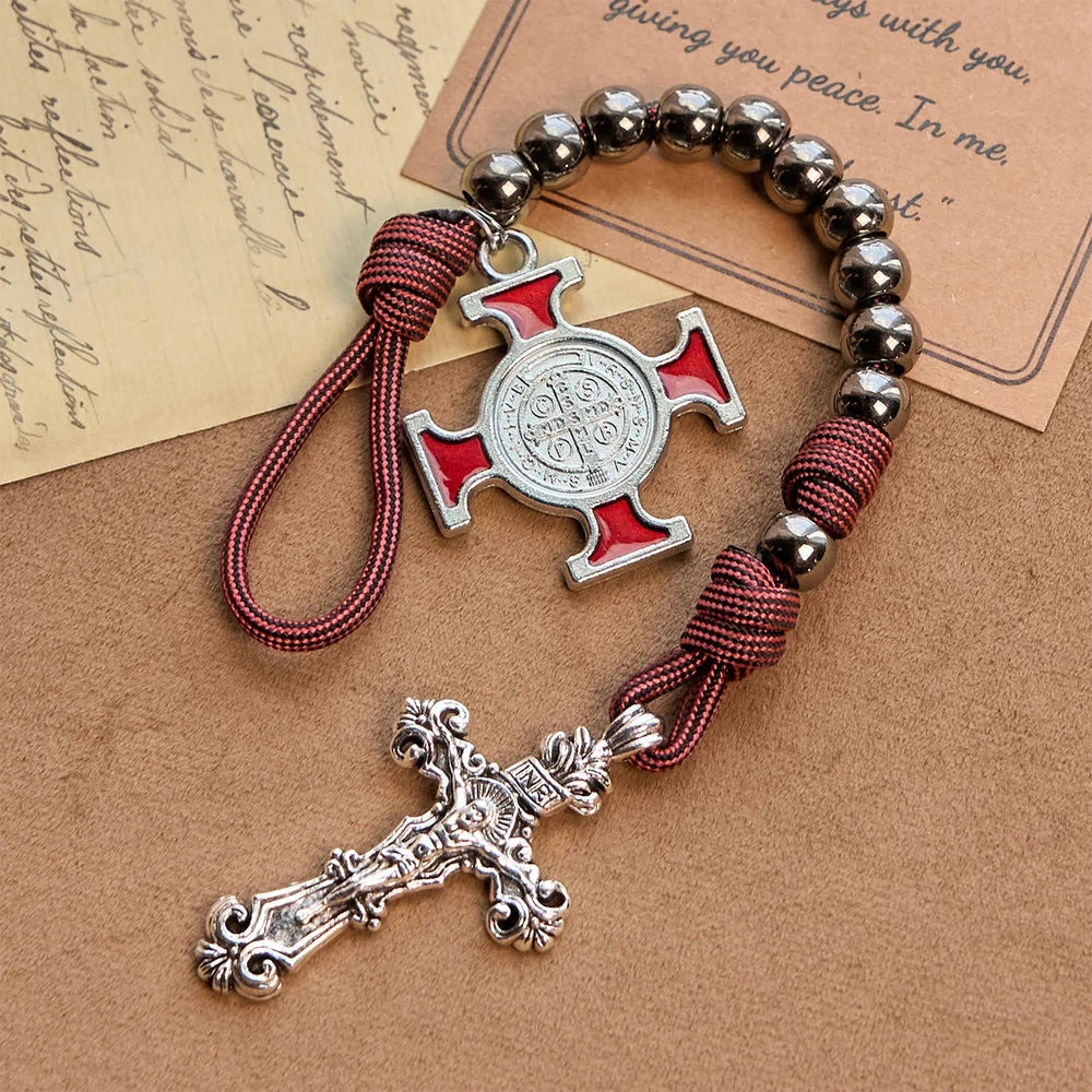 Rosario de Paracord San Benito