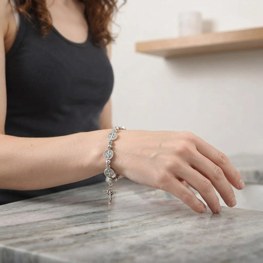 Rosario de Pulsera San Benito