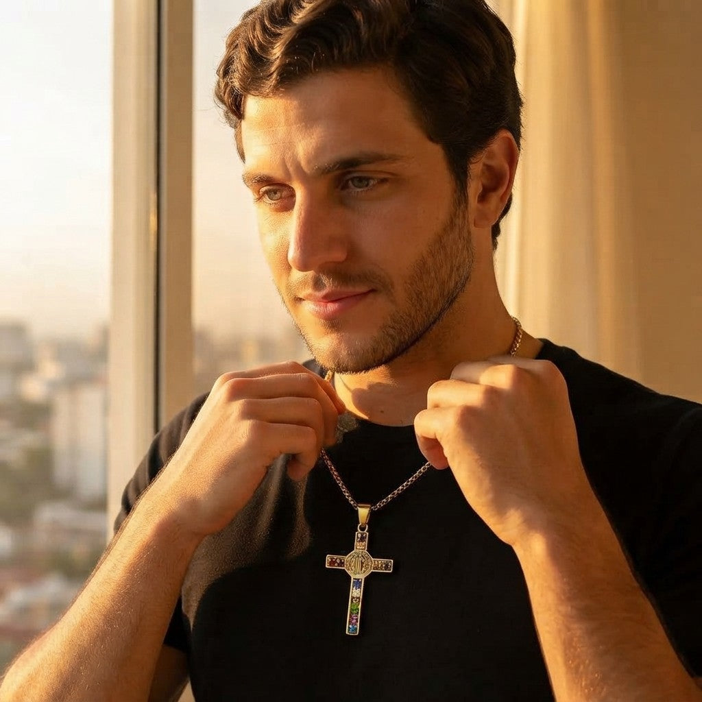 Collar Cruz de San Benito